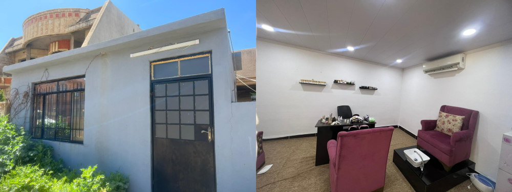 New women's salon in Iraq